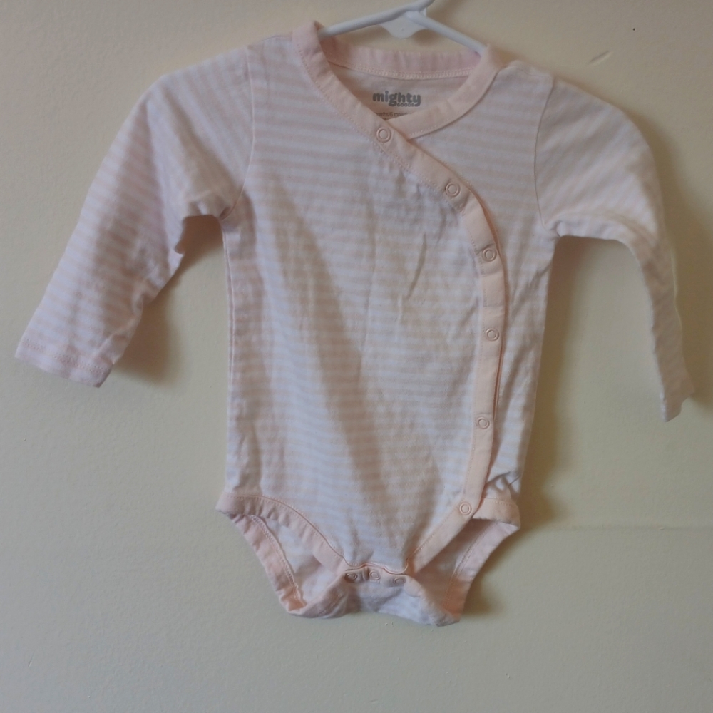 6 Month Girl Long Sleeve Bodysuit - Picture 3 of 10